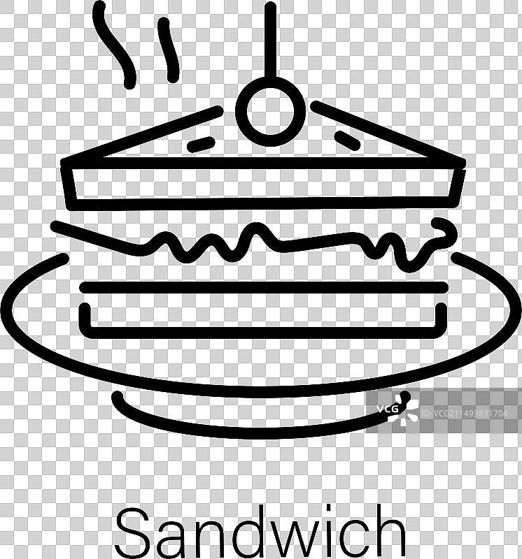 三明治图片素材