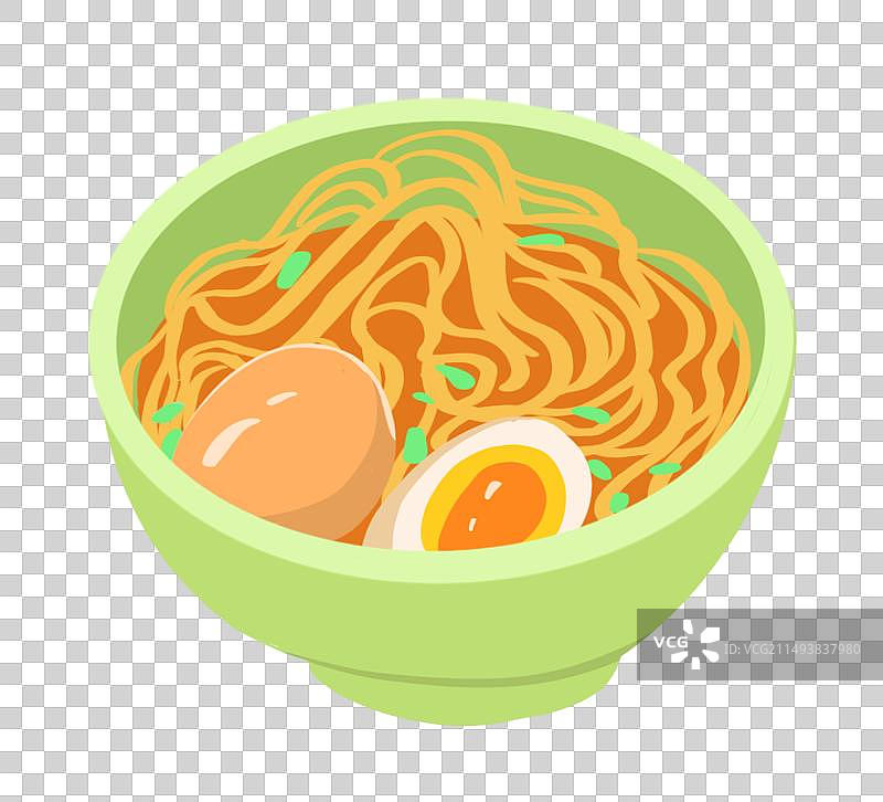 卤蛋面图片素材