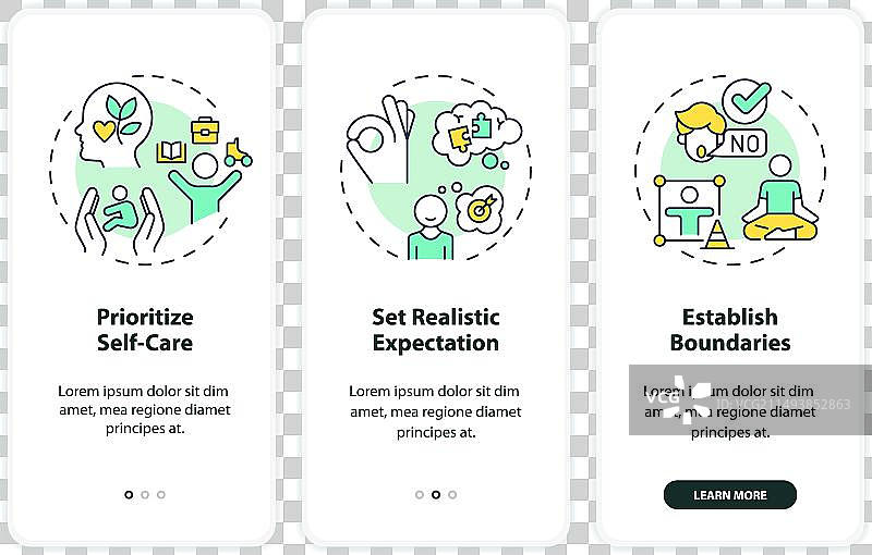 育儿儿童细线图片素材