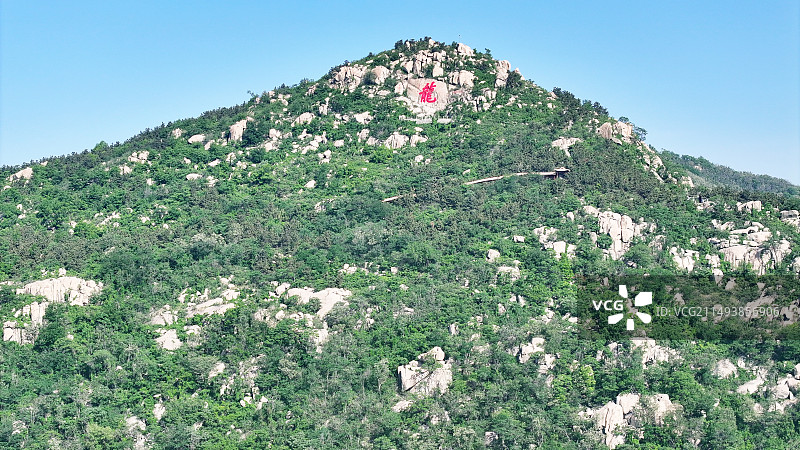 山东枣庄滕州市龙山风景区图片素材