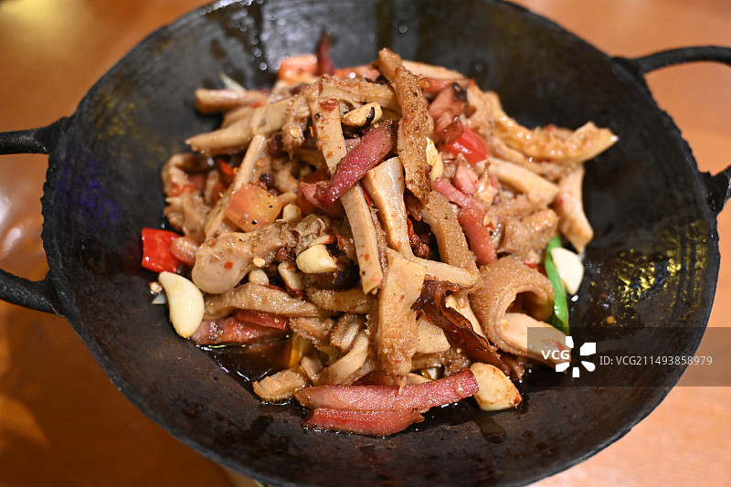 庸城土家三下锅图片素材