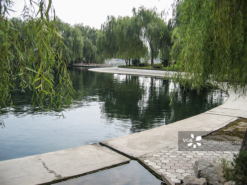 山东济南章丘百脉泉图片素材