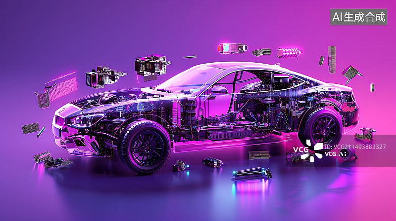 【AI数字艺术】汽车广告背景图-汽车广告背景图图片素材