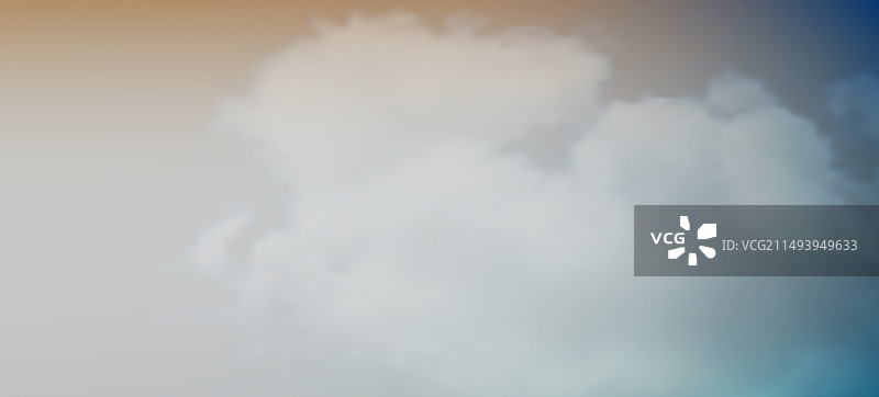 现代彩色渐变背景与云朵图片素材