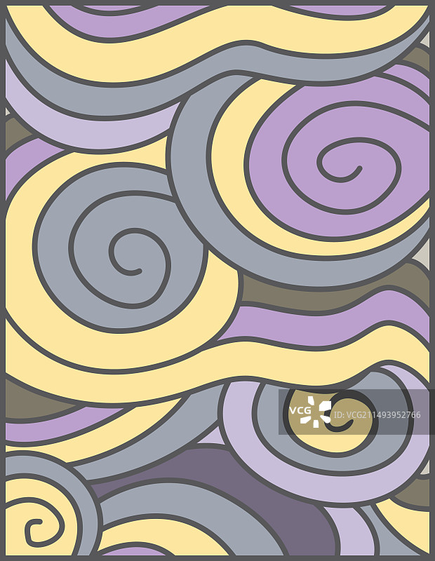 抽象卡通复古壁纸独特艺术图片素材