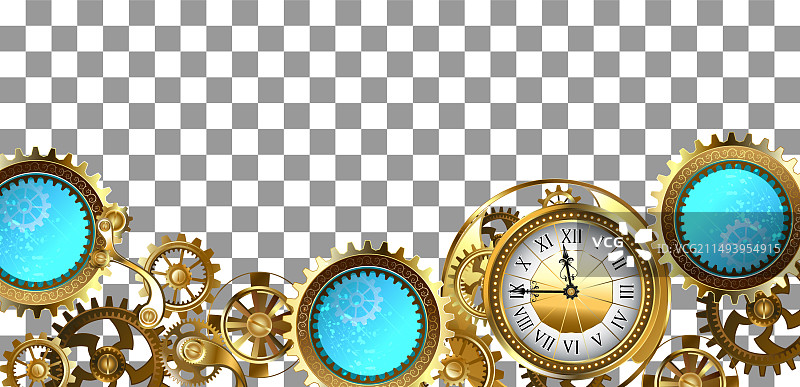 绿松石镜片长边框图片素材