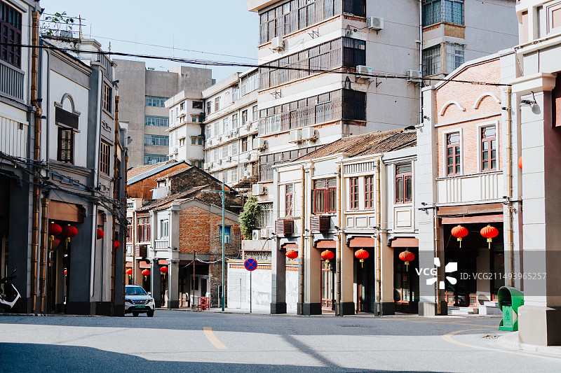 肇庆骑楼街 草鞋街图片素材