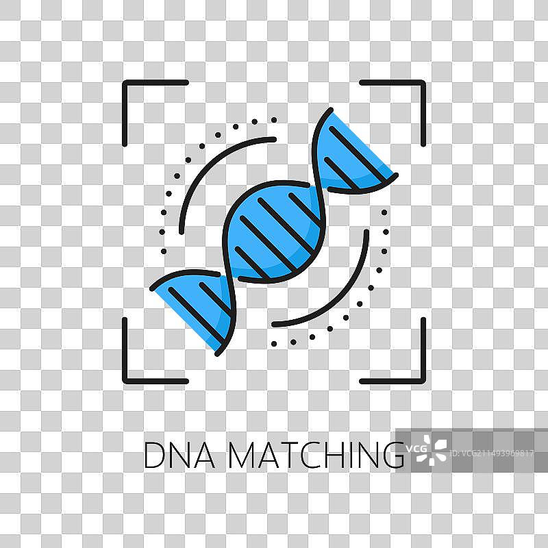 DNA匹配生物识别图片素材