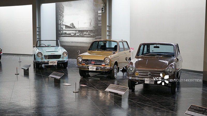 日本丰田汽车博物馆馆藏老爷车 历史经典车型图片素材