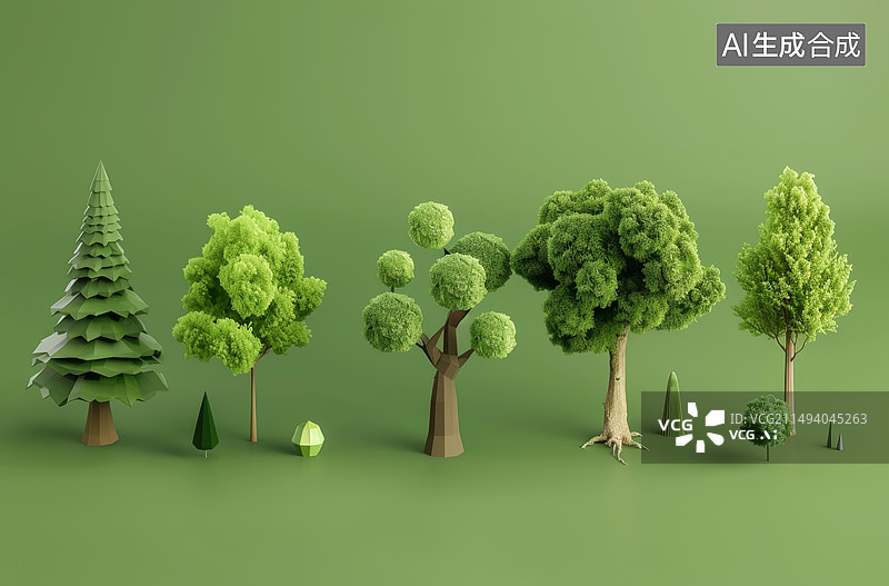 【AI数字艺术】可爱的手绘仙人掌背景图片素材