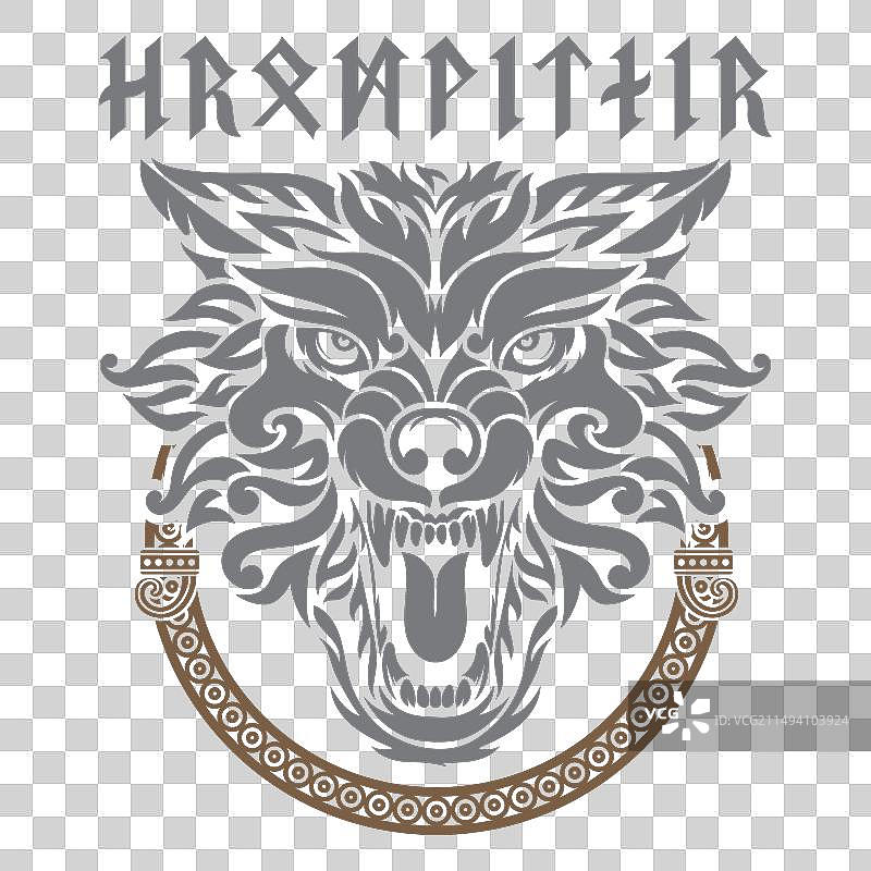 斯堪的纳维亚维京设计图片素材