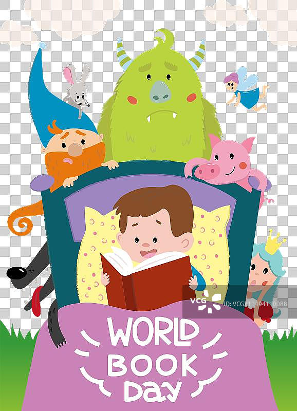 世界读书日图片素材
