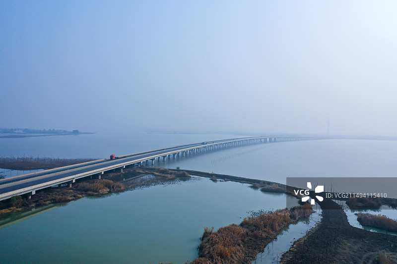 荆州长湖特大桥图片素材