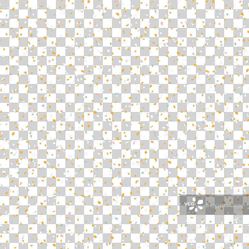 奶油芥末黄和粉蓝色水磨石图片素材