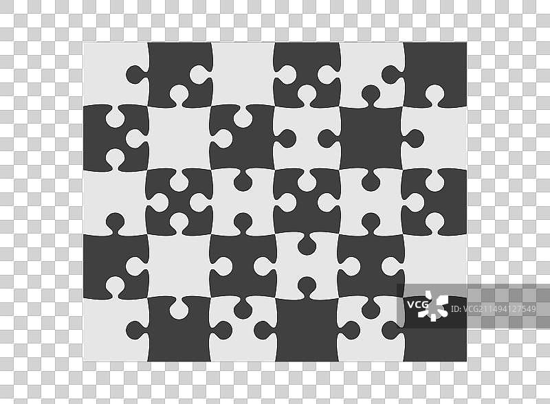 拼图块背景banner图片素材