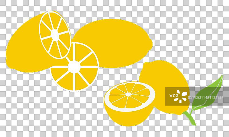 柠檬设计图案合集图片素材
