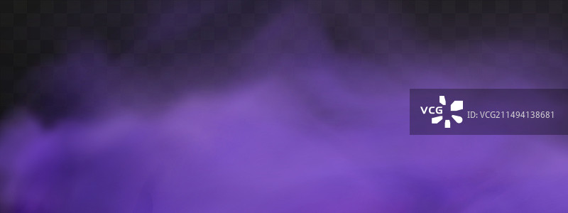 万圣节夜晚的恐怖紫色迷雾图片素材