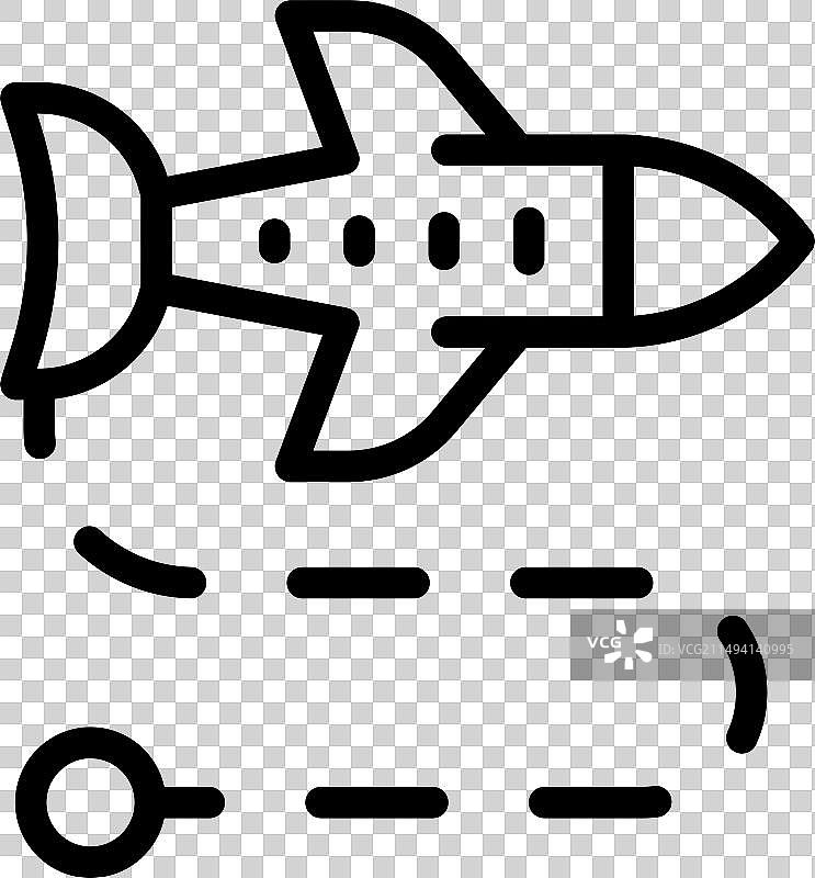 航班目的地图标图片素材