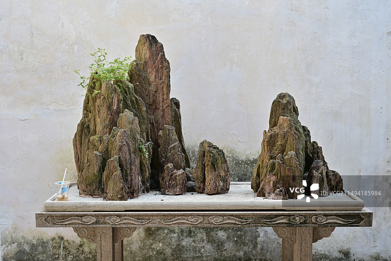 春天的苏州园林耦园图片素材