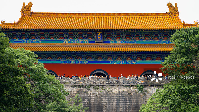 南京明孝陵图片素材