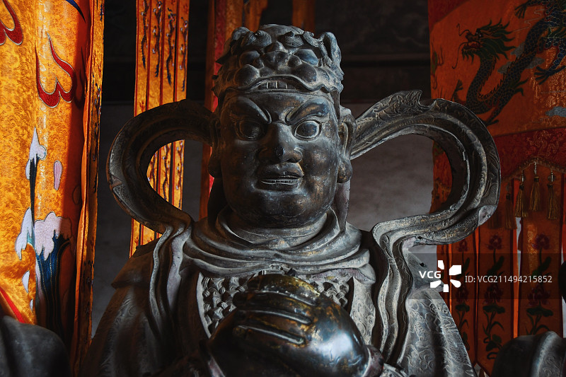 武当山元和观 六甲神像图片素材