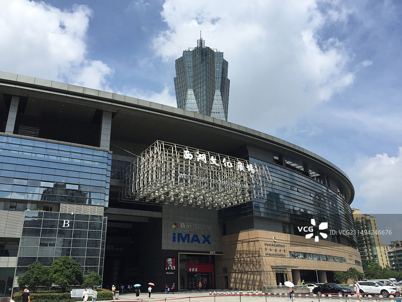 杭州西湖文化广场图片素材