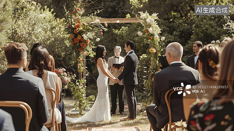 【AI数字艺术】订婚结婚婚礼图片素材