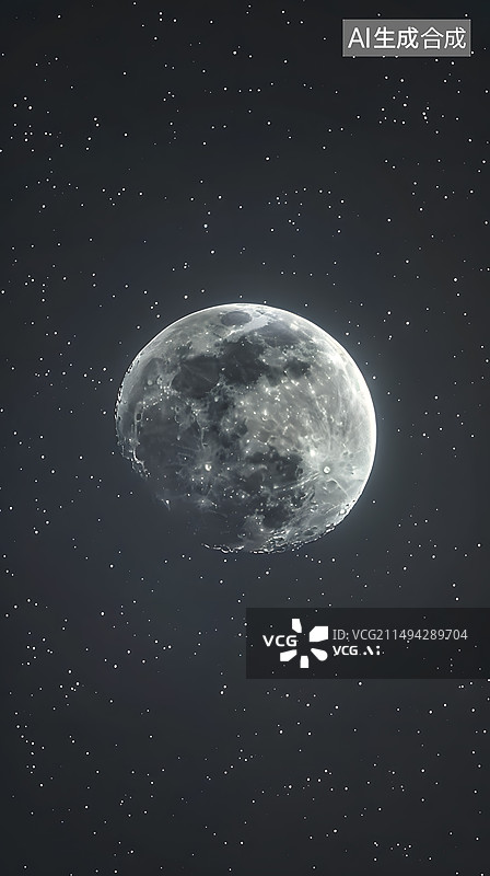 【AI数字艺术】天空月亮地球星球图片素材