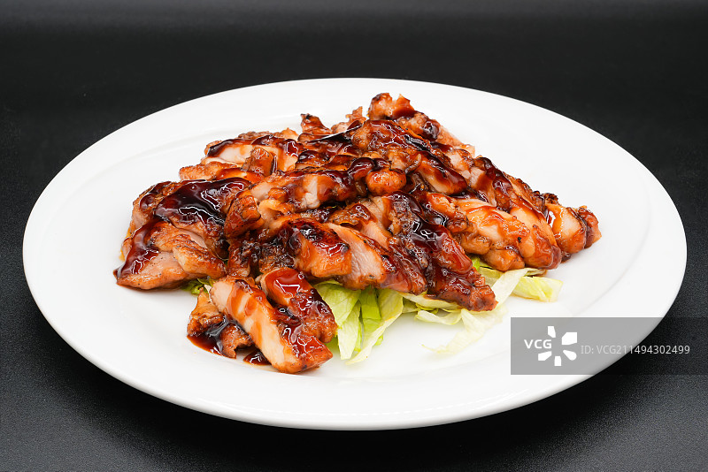 蜜汁鸡图片素材