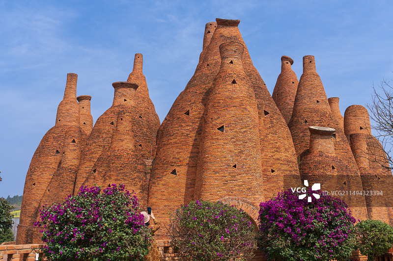 弥勒“东风韵“风景图片素材