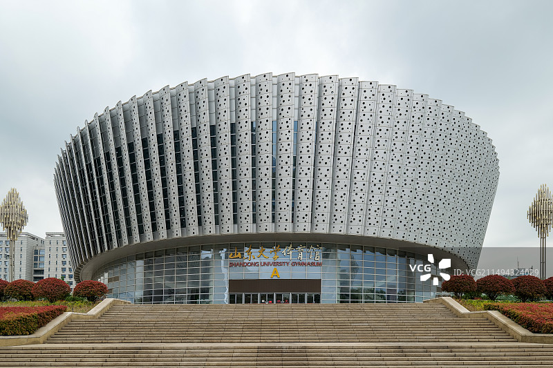 山东大学中心校区体育馆图片素材