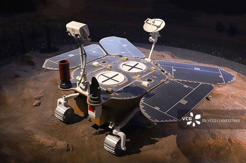 上海天文馆祝融号火星车（模型）图片素材