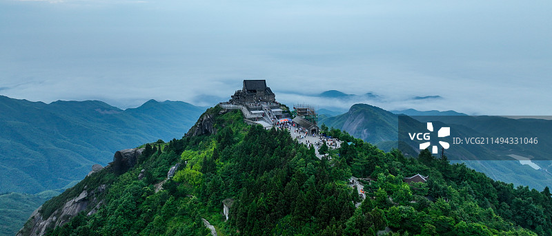 南岳衡山祝融峰图片素材