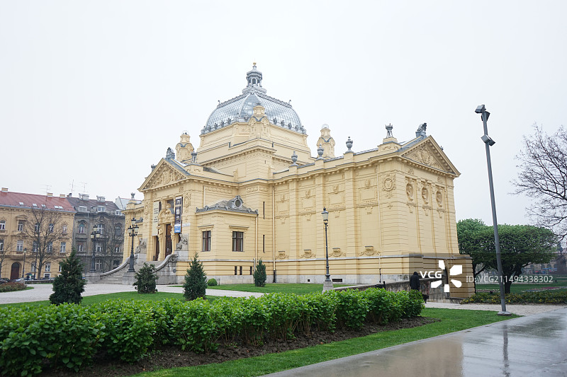 克罗地亚国家戏院图片素材