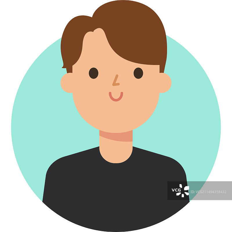 卡通人物头像团队头像客服图片素材