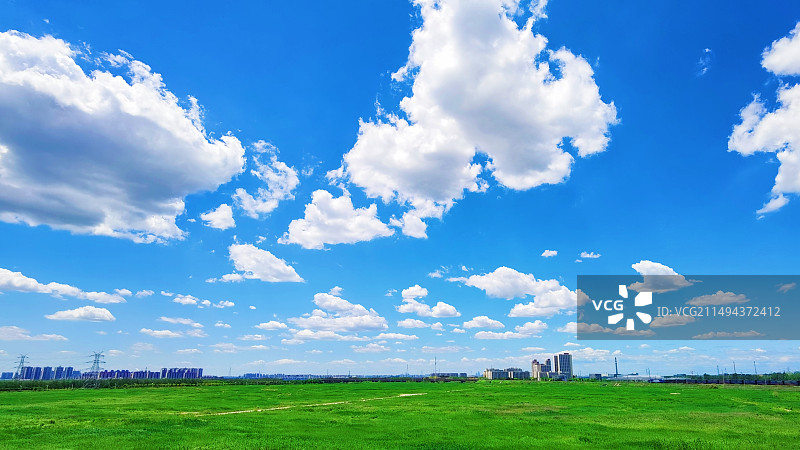 蓝天白云图片素材