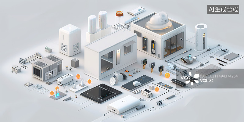 【AI数字艺术】计算机键盘上的人群进行网络图片素材