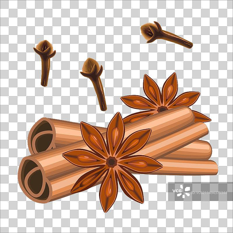 圣诞热红酒香料图片素材