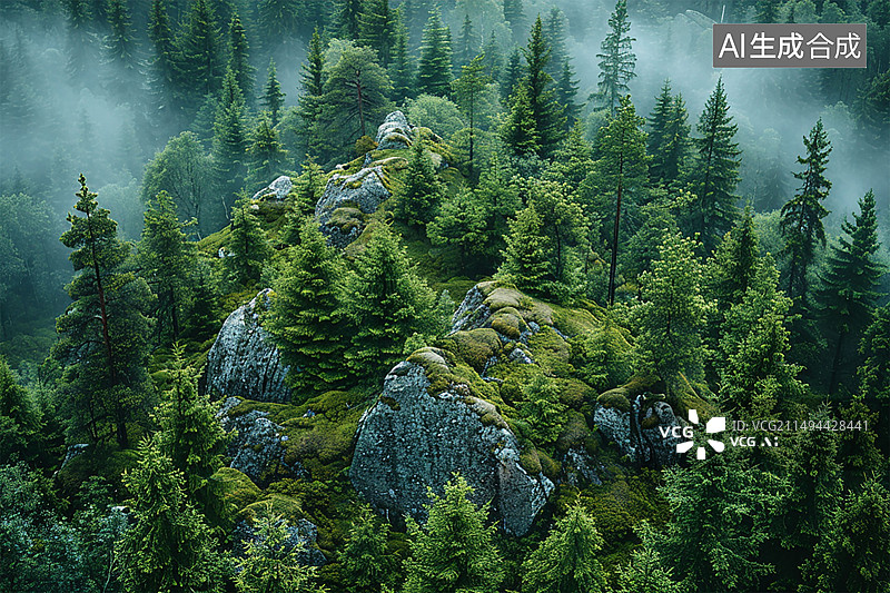 【AI数字艺术】高空摄影师的视界 Aerial Photographer's Perspective图片素材