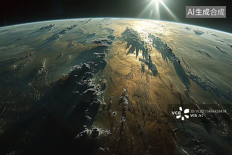 【AI数字艺术】高空摄影师的视界 Aerial Photographer's Perspective图片素材