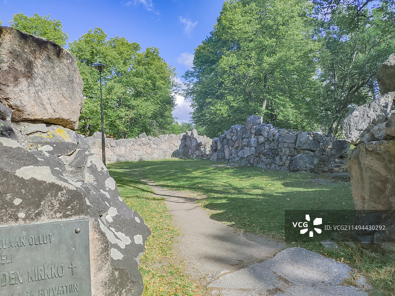 芬兰赫尔辛基劳马古镇图片素材