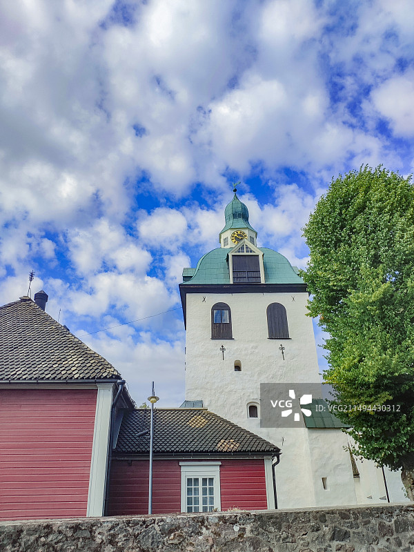芬兰赫尔辛基劳马古镇图片素材