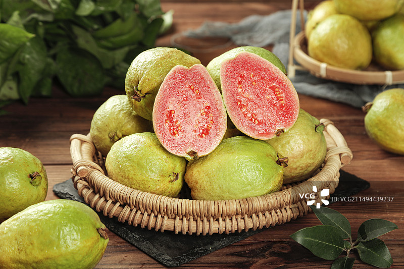 红心芭乐图片素材