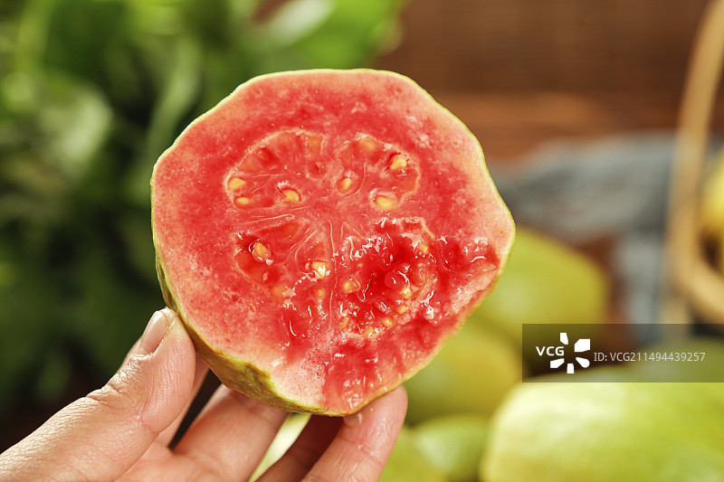 红心芭乐图片素材