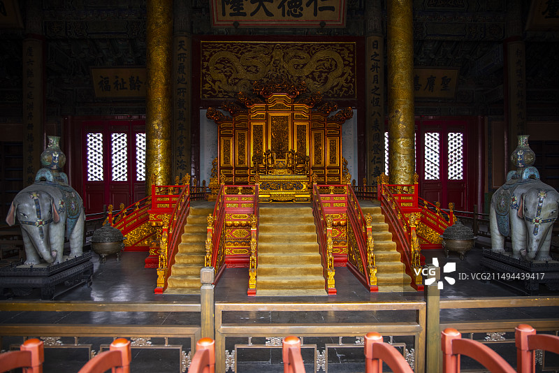 北京故宫宫殿内部图片素材