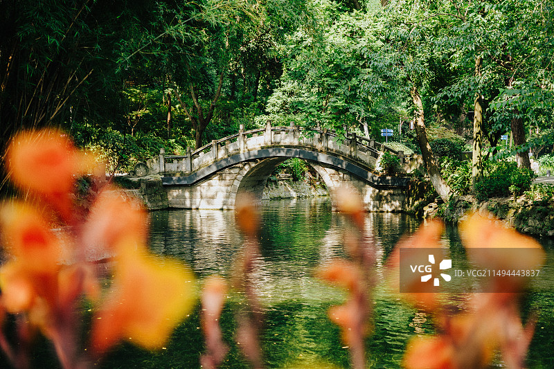 成都人民公园图片素材