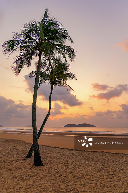 石梅湾的早晨图片素材