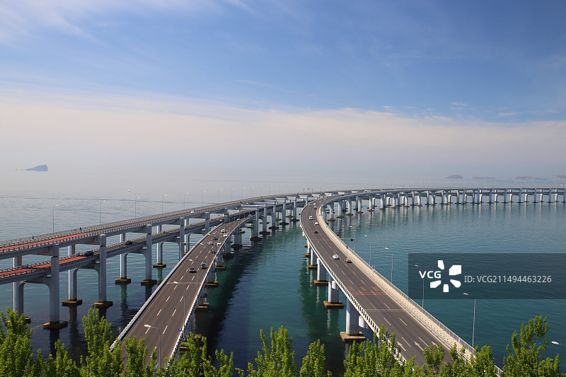 星海湾跨海大桥图片素材