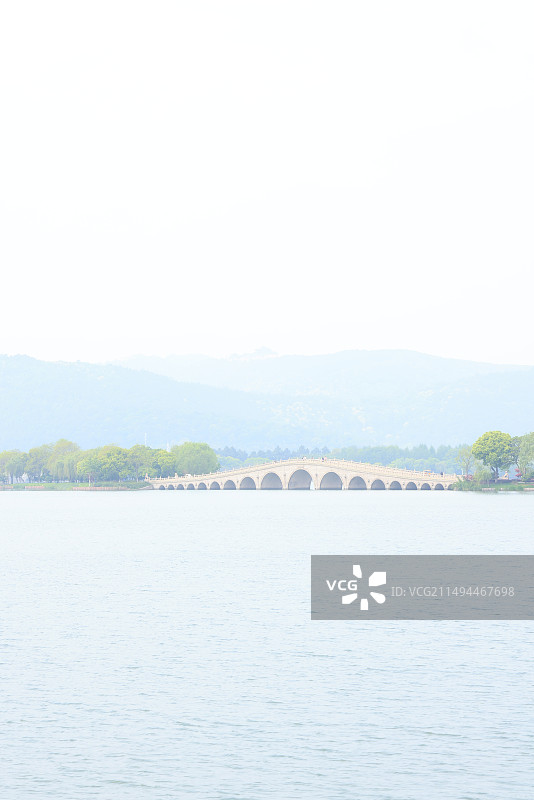 苏州石湖景区湖光山色图片素材