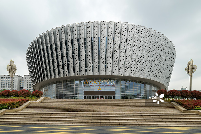 山东大学中心校区体育馆图片素材